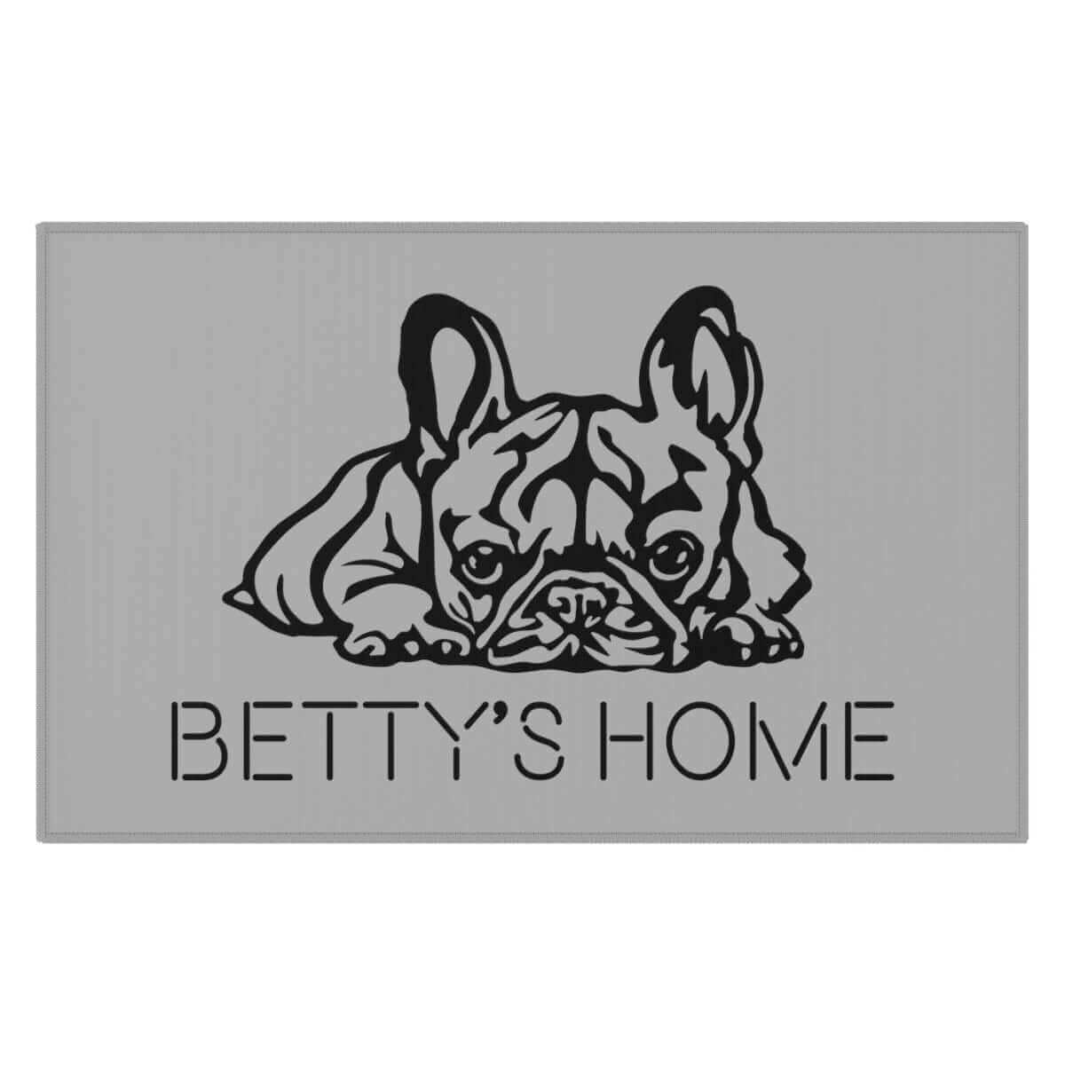 Custom French Bulldog Rug