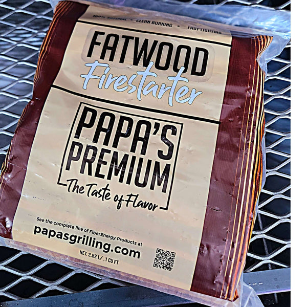 Papa's Premium Fatwood Firestarter .1 CU FT