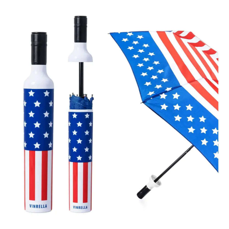 American flag bottle umbrella perfect gift for sister