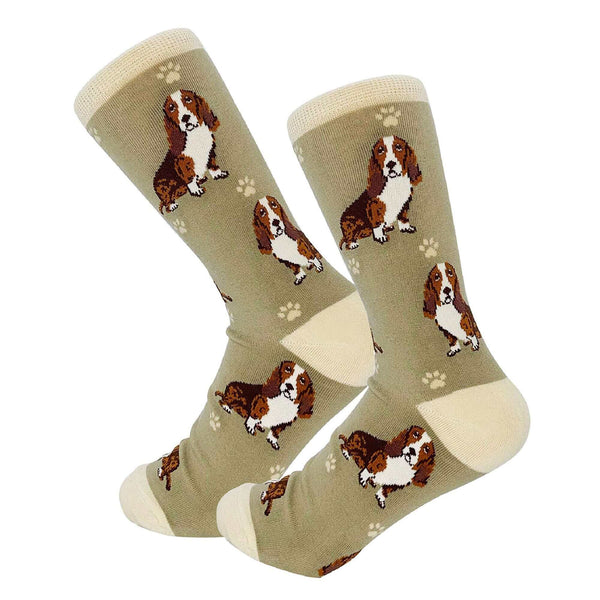 Basset Hound Dog Socks