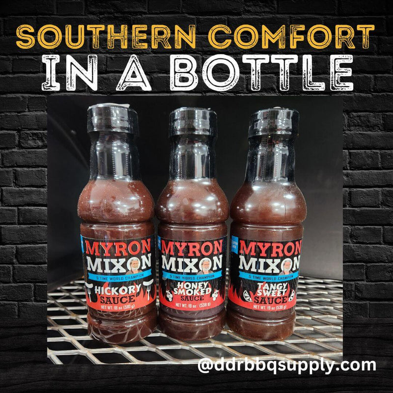 Best selection of sauces from myron mixon.