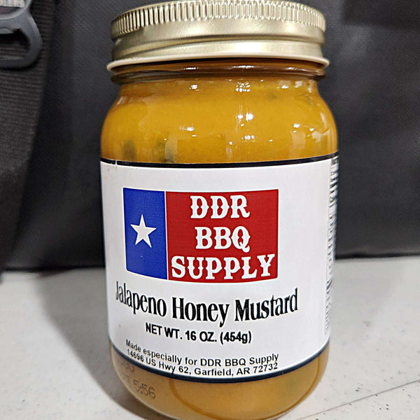 DDR BBQ Supply Jalapeno Honey Mustard - 16 oz