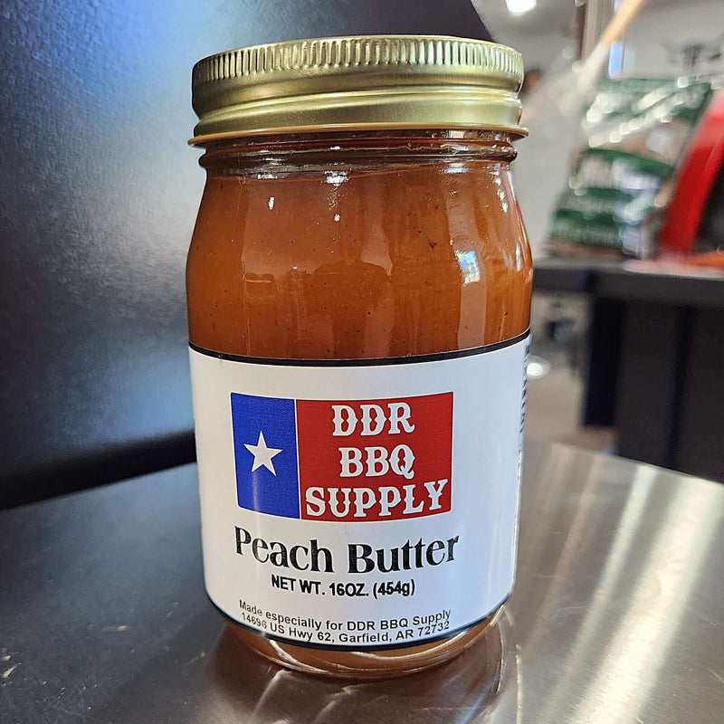 DDR BBQ Supply Peach Butter - 16 oz