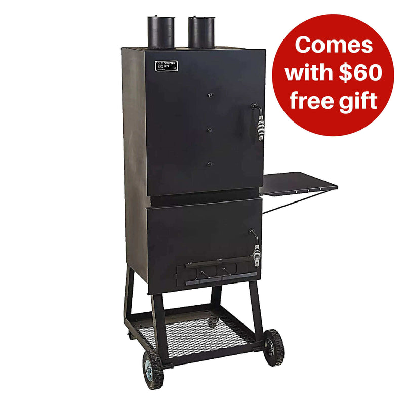 Old Country BBQ Pits Vertical Smoker "The Smokehouse"