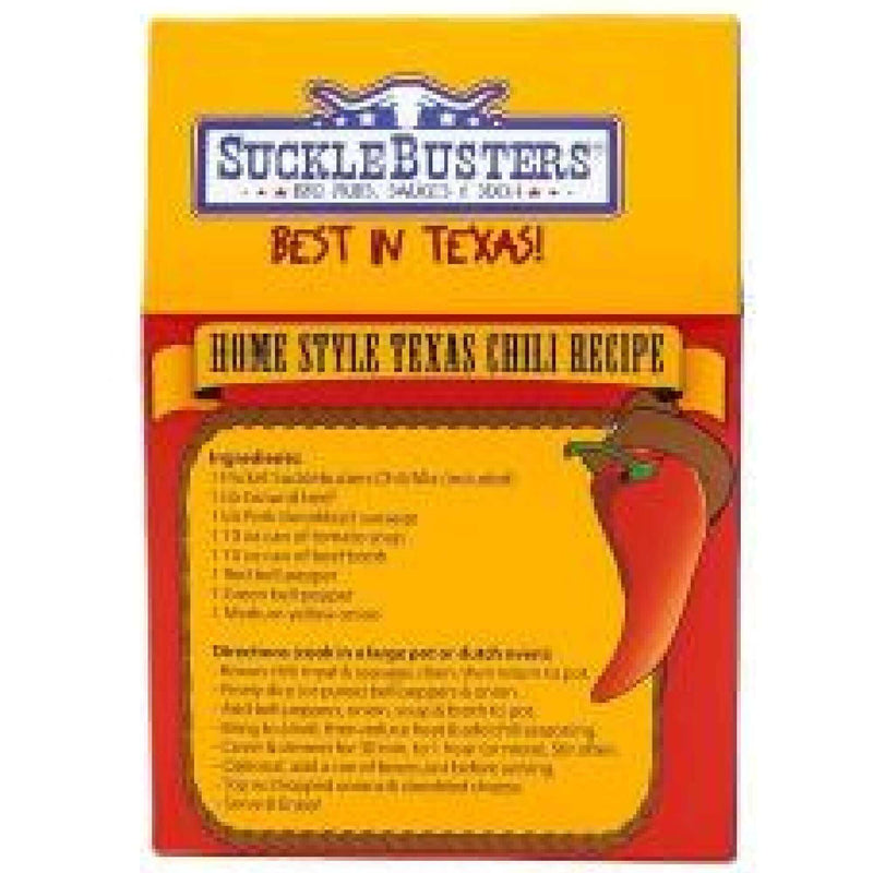 Sucklebusters Texas Style Chili Seasoning Kit