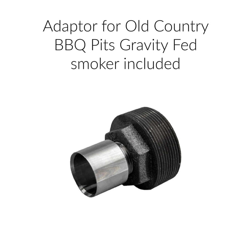 BBQ Guru Temperature Controller for Old Country Gravity Fed Smoker