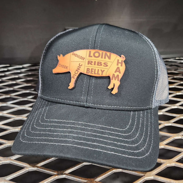 Meat Cuts Pig BBQ Hat