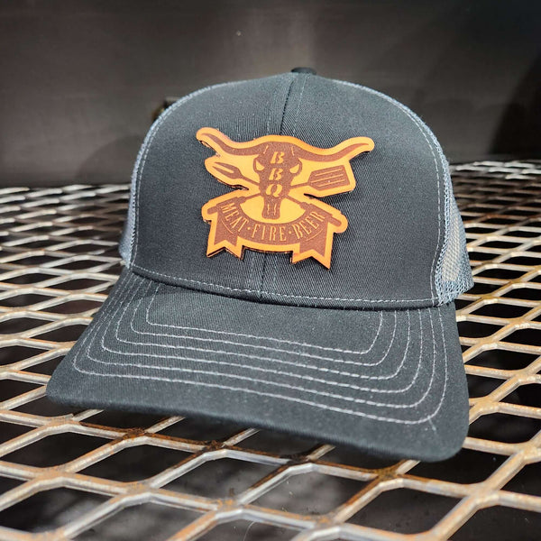 Meat Fire Beer BBQ Hat