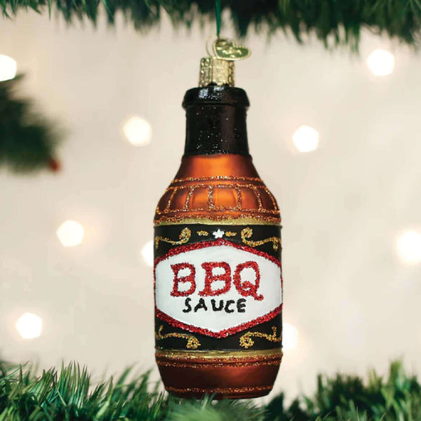 BBQ Sauce Christmas Ornament