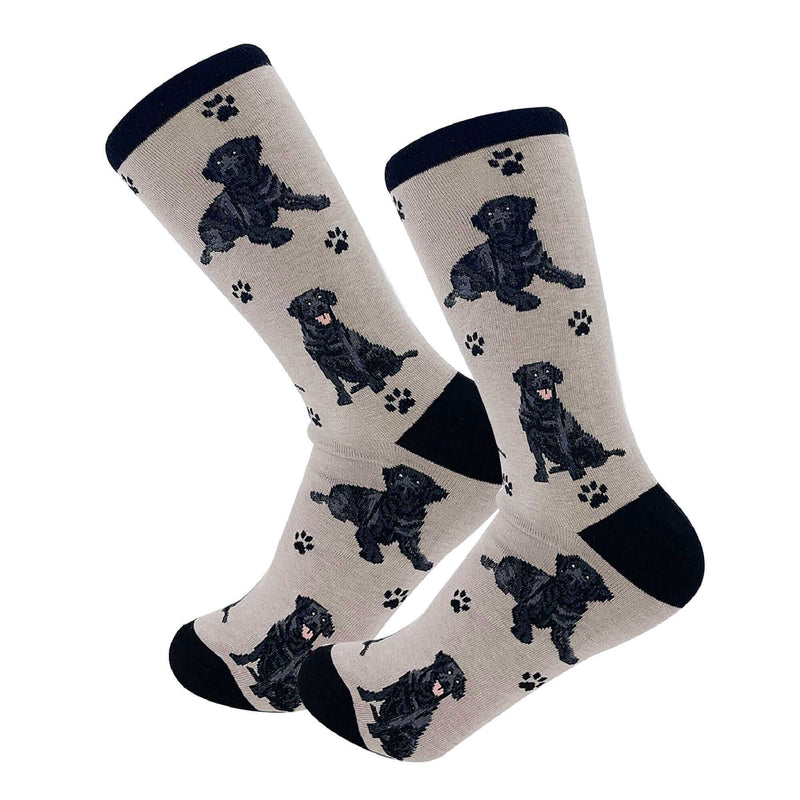Black Labrador Dog Socks