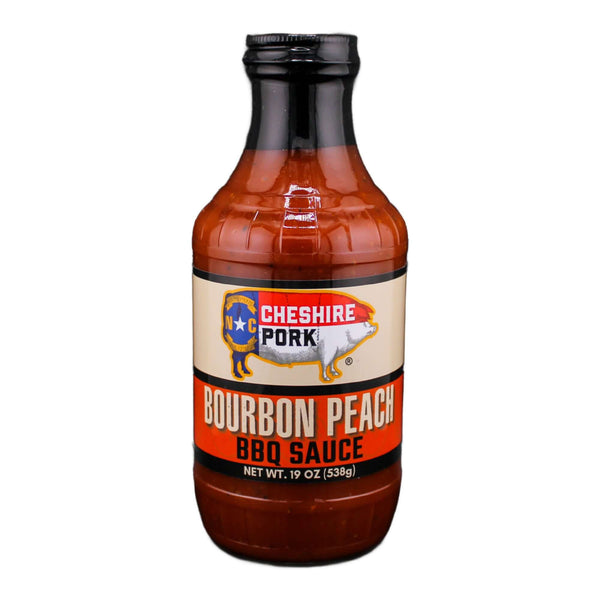 Cheshire Pork Bourbon Peach BBQ Sauce
