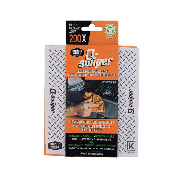 Q-Swiper Reusable Grill Cleaning Cloths