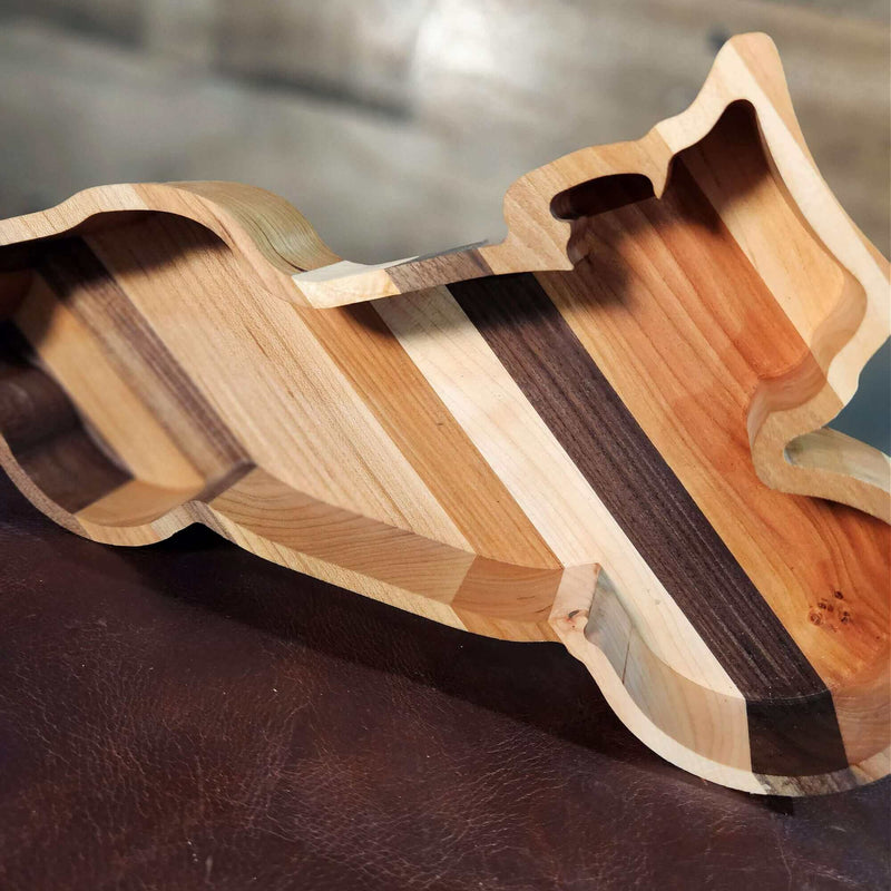 Motorcycle Wood Tray