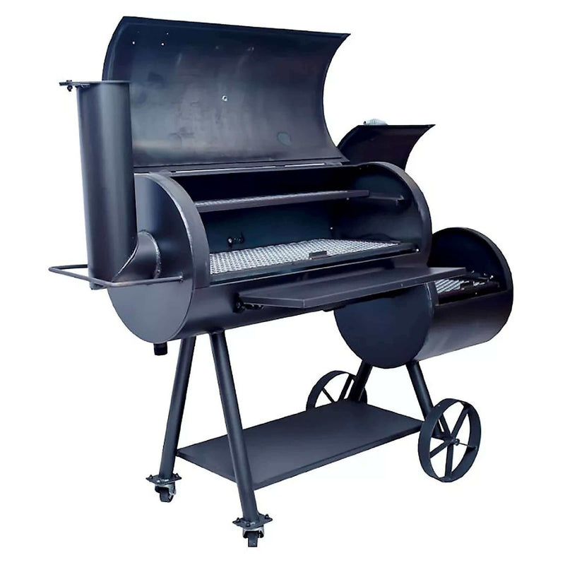 Old Country BBQ Pits Brazos Offset Smoker DLX with counterweight