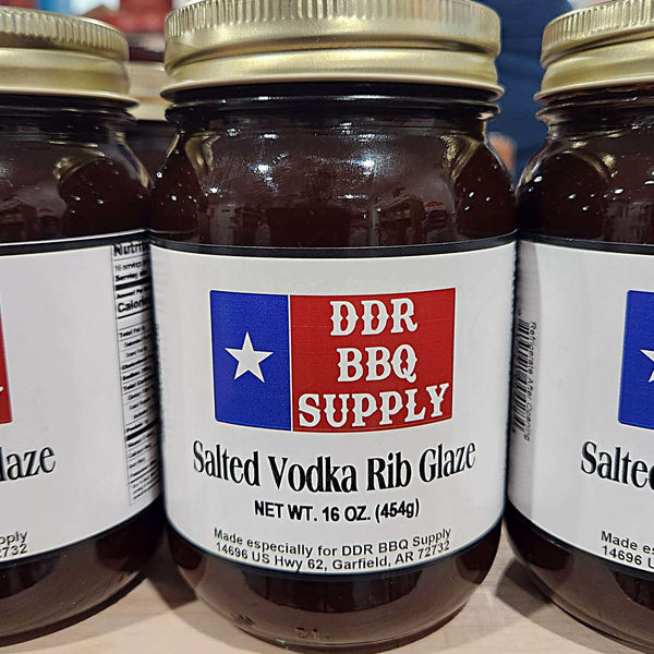 DDR BBQ Supply Salted Vodka Rib Glaze - 16 oz