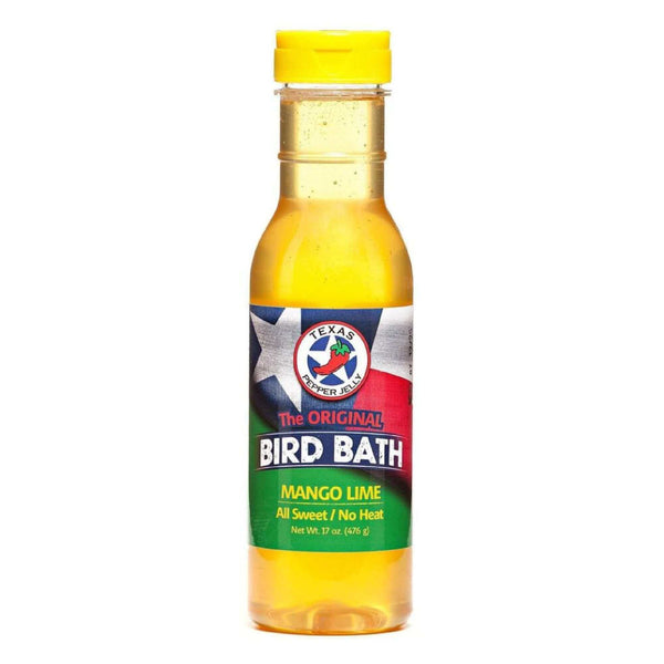 Texas Pepper Jelly Bird Bath Mango Lime Sweet- 12 oz