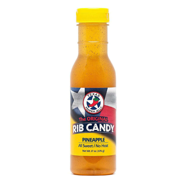 Texas Pepper Jelly Rib Candy Pineapple All Sweet/No Heat - 17 oz