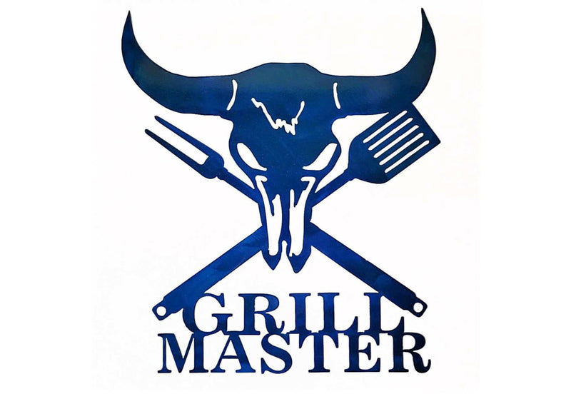 Grill Master  Metal BBQ Sign