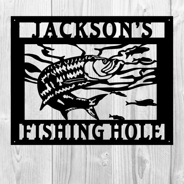 Custom Fishing Sign