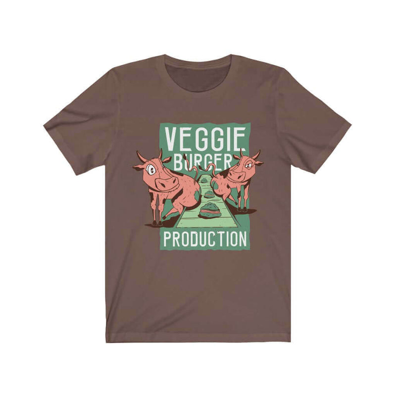 Veggie Burger Production BBQ Barbecue T-Shirt