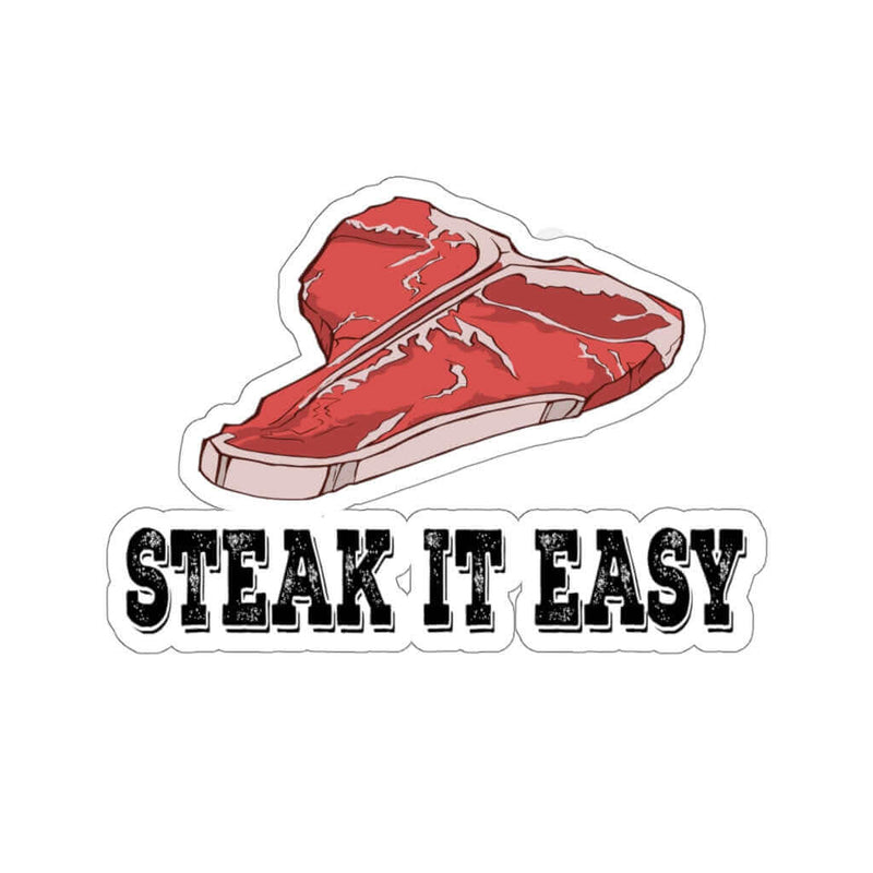 Steak It Easy BBQ Sticker