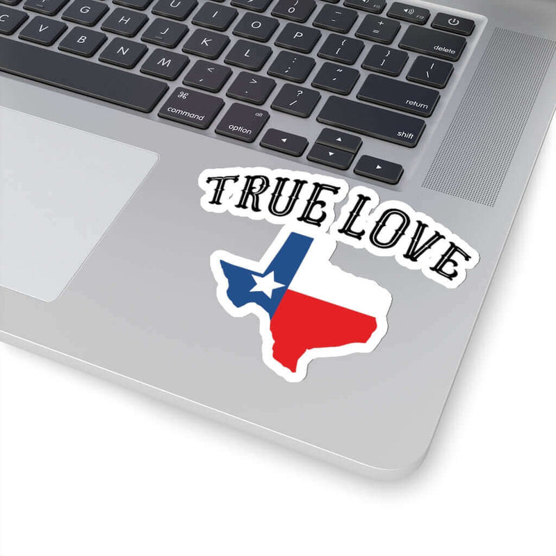True Love Texas BBQ Sticker
