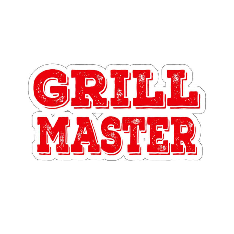 Grill Master BBQ Sticker