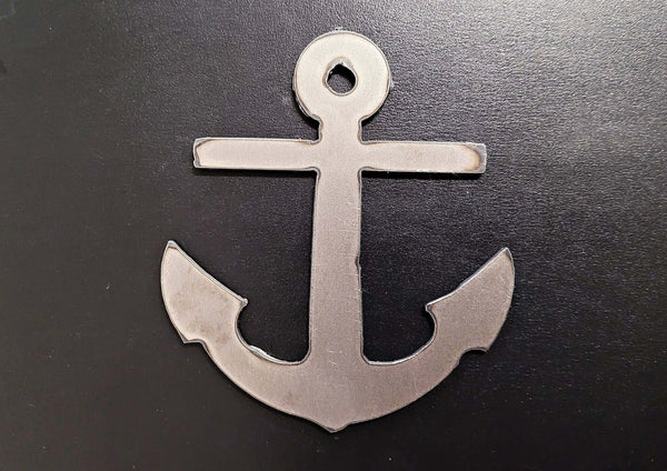 Anchor raw metal craft cutout