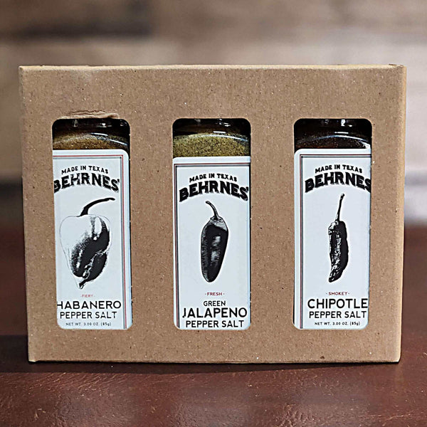 Behrnes' Pepper Salt Fiery Gift Set