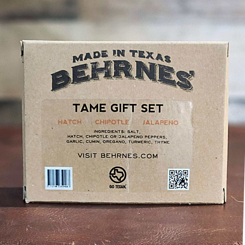 Behrnes' Pepper Salt Tame Gift Set