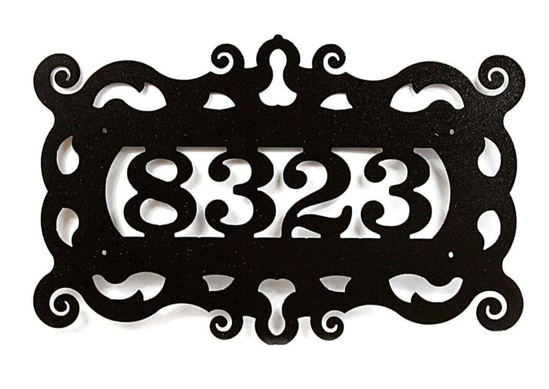 Metal Address Sign 2
