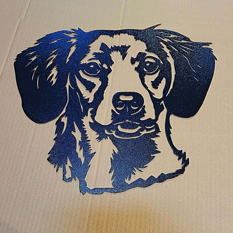 Brittany Spaniel Metal Sign