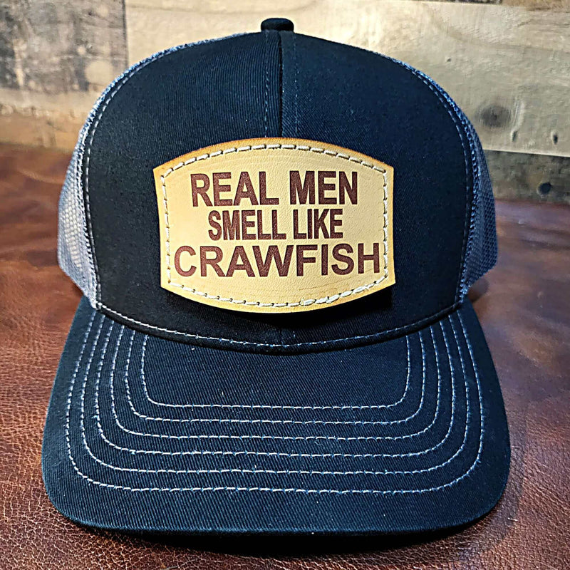 Hat Real Men Smell Like Crawfish - DDR Fab & DDR BBQ Supply