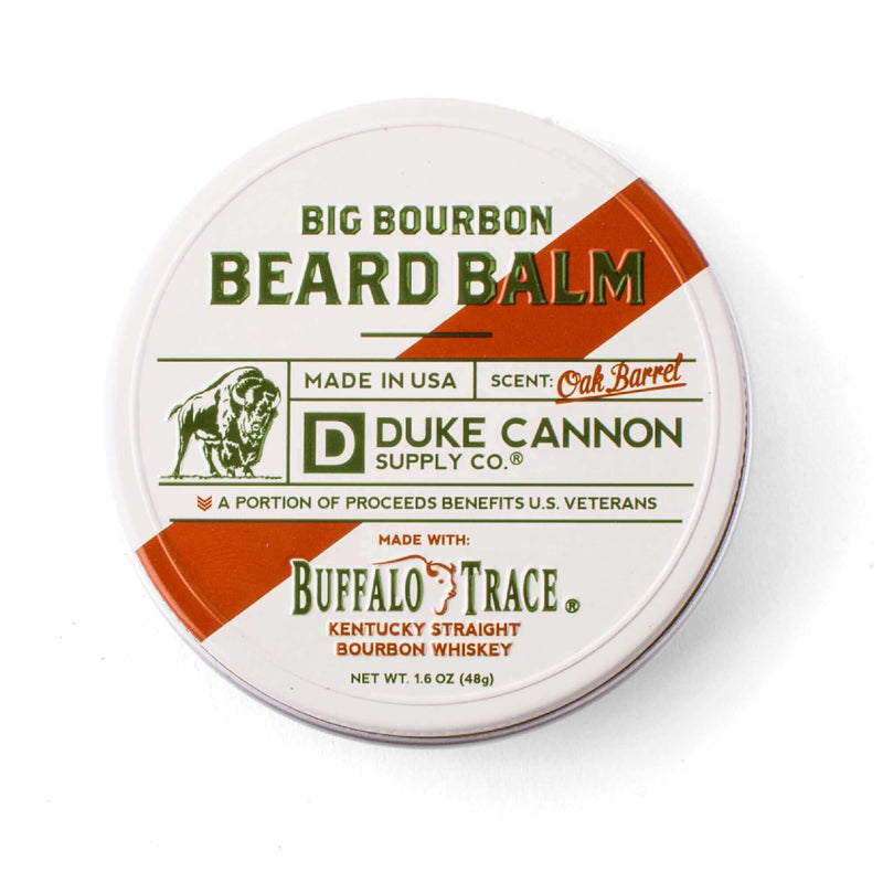 Duke Cannon Buffalo Trace Bourbon Beard Balm