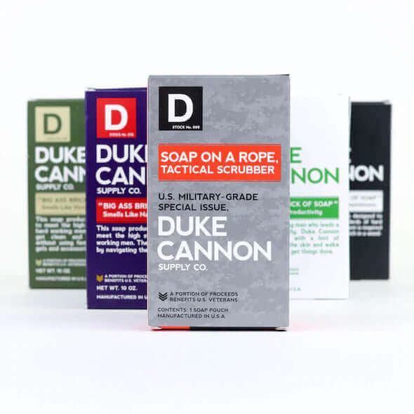 Duke Cannon Tactical Scrubber + Soap