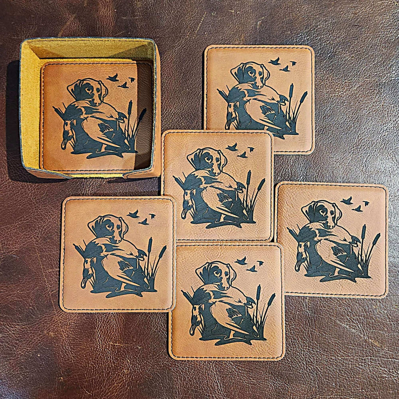 Labrador Coasters -- Set of 6