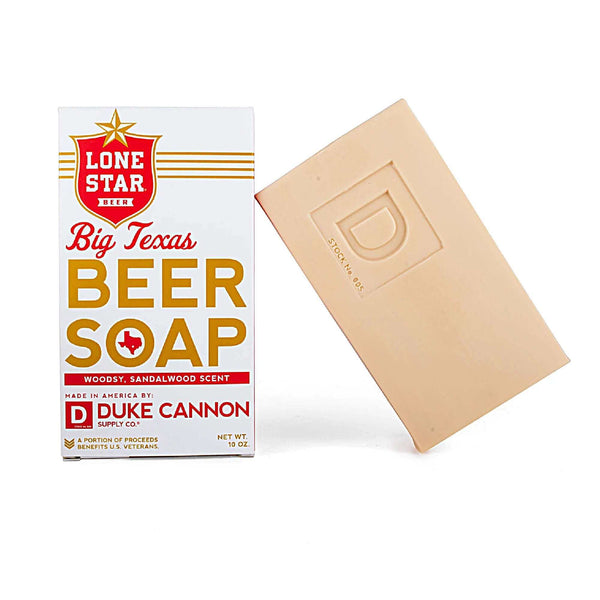 Duke Cannon Soap Big Texas Lone Star Beer