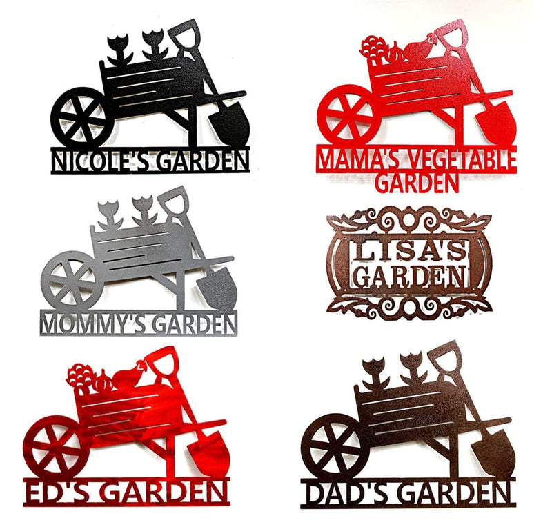 Custom Vegetable Garden Sign