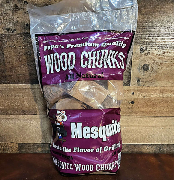 Papa's Brand Mesquite Flavor Wood Chunks