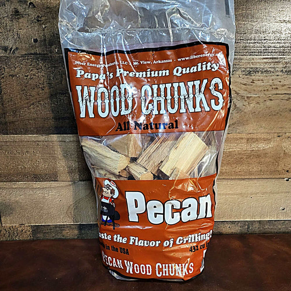 Papa's Brand Pecan Flavor Wood Chunks