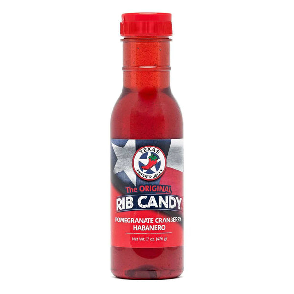 Texas Pepper Jelly Rib Candy Pomegranate Cranberry Habanero - 12 oz