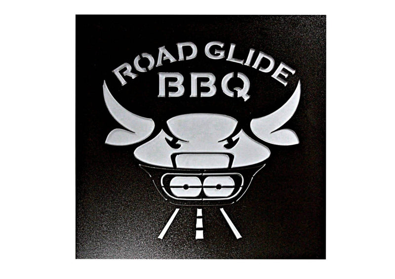 Road Glide BBQ Custom Metal Logo Sign