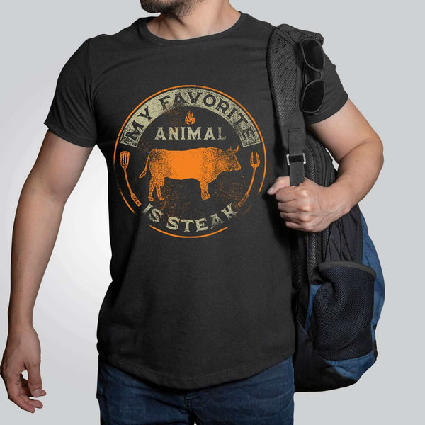 My Favorite Animal is Steak Barbecue T-Shirt