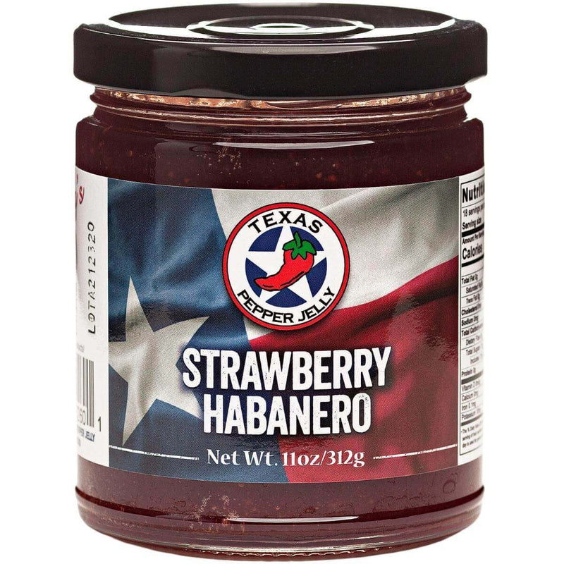 Texas Pepper Jelly Strawberry Habanero - 11 oz