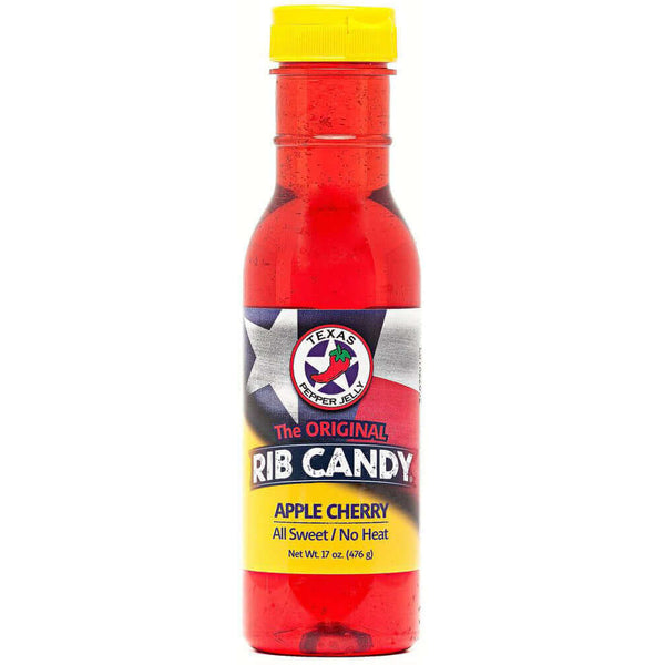 Texas Pepper Jelly Rib Candy Apple Cherry All Sweet - 17 oz