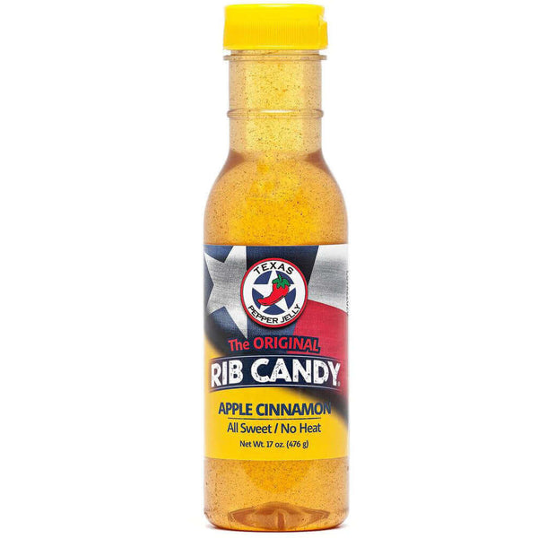 Texas Pepper Jelly Rib Candy Apple Cinnamon All Sweet/No Heat - 17 oz