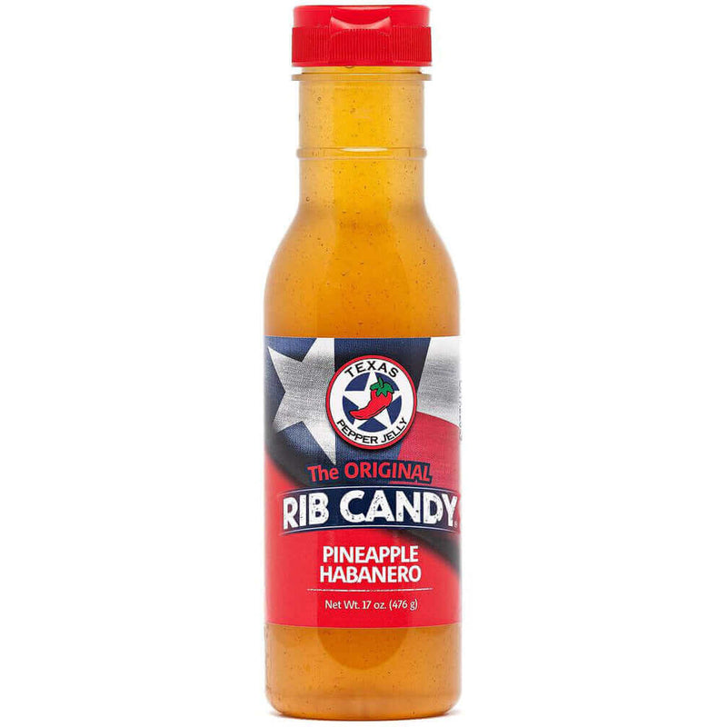 Texas Pepper Jelly Rib Candy Pineapple Habanero - 17 oz