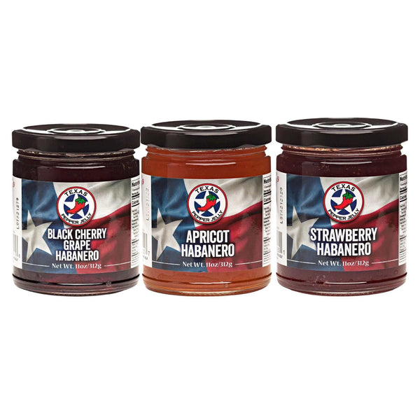 Texas Pepper Jelly 3 Pack Jellies