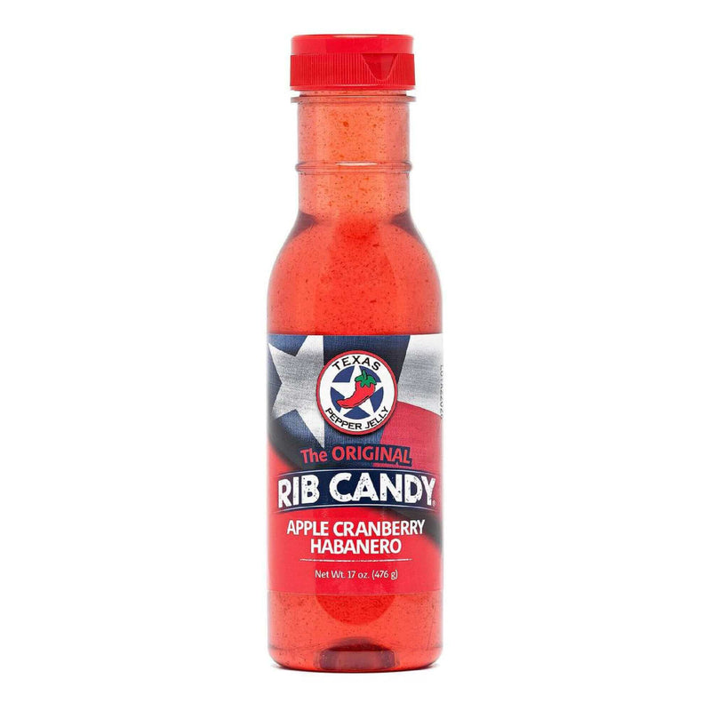 Texas Pepper Jelly Rib Candy Apple Cranberry Habanero - 17 oz