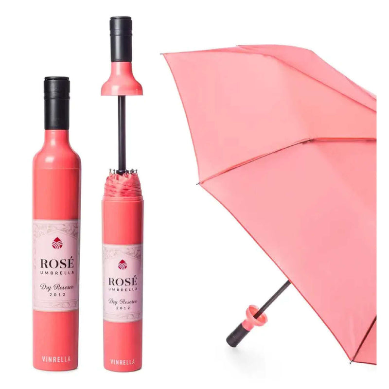 Rosé Wine Bottle Umbrella